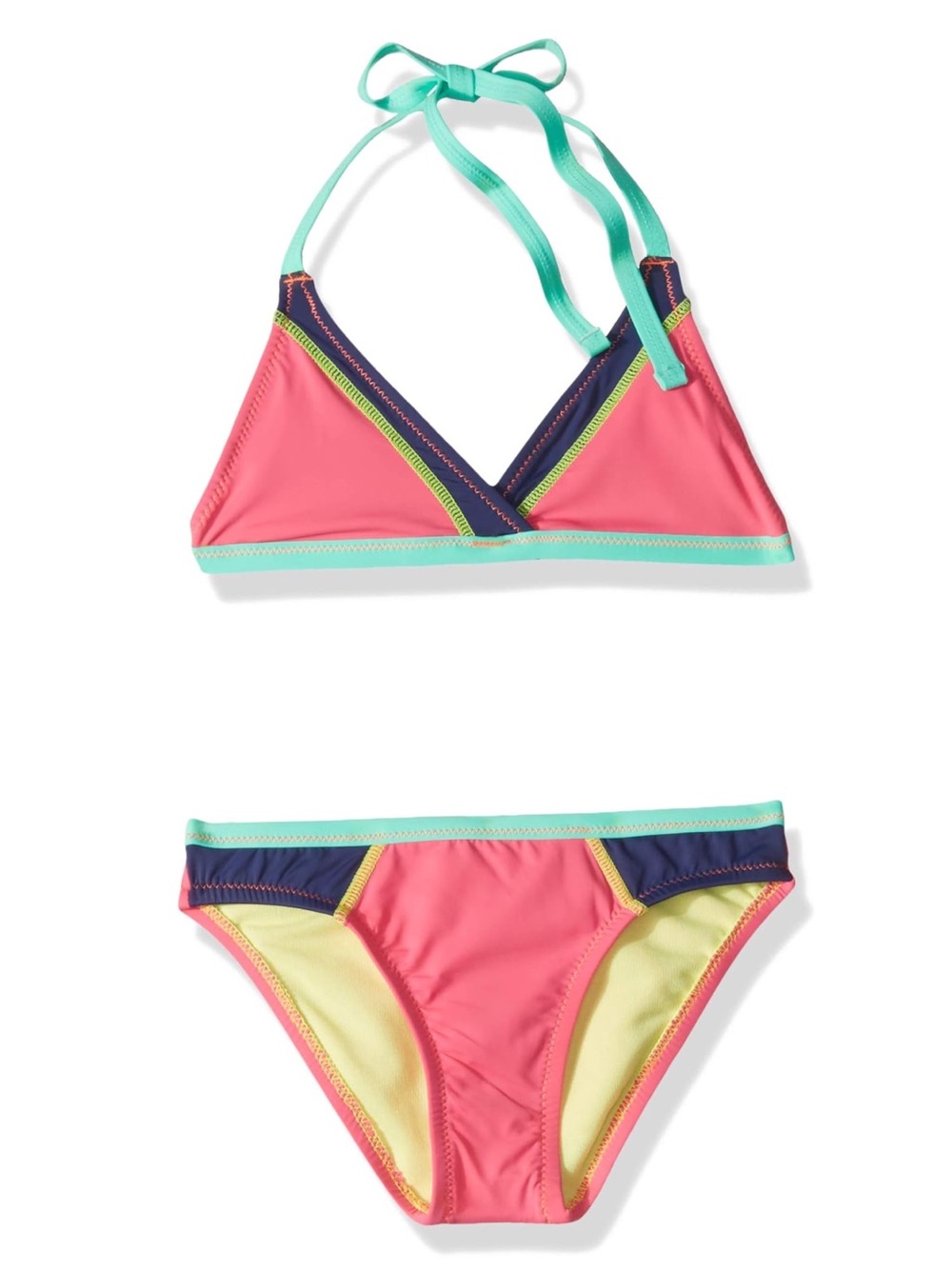 Hobie Triangle Halter Bikini Top and Hipster Bottom Swimsuit